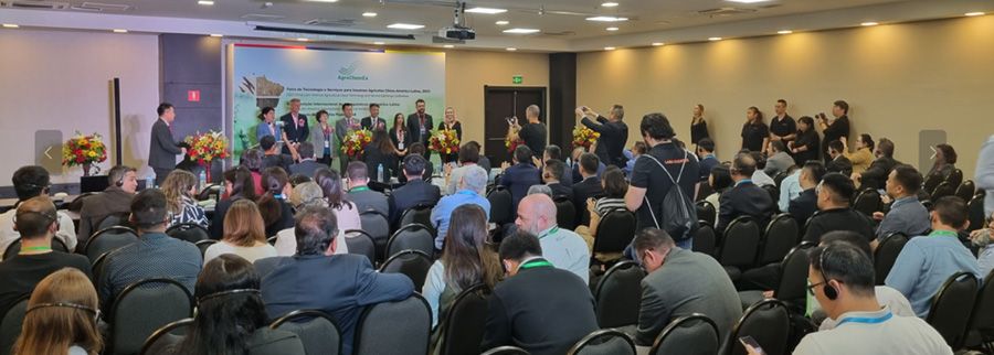 新朝陽赴巴西亮相ACE農(nóng)化展，公司生物技術(shù)和產(chǎn)品引發(fā)高度關(guān)注